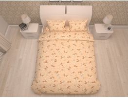 Bērnu gultas veļa  "Little Fawn Cream"